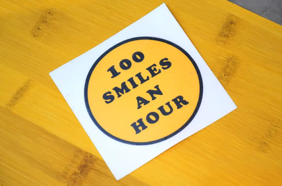100 SMILES AN HOUR